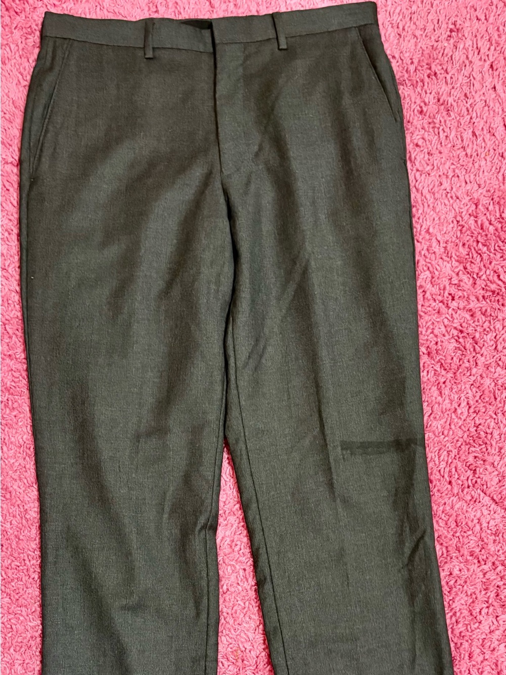 Joseph Men's Dark Gray Dress Pants